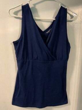 Motherhood Nursing sleeveless top with tummy control